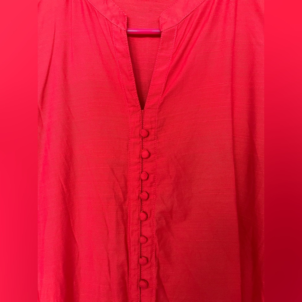 Bright peach kurta